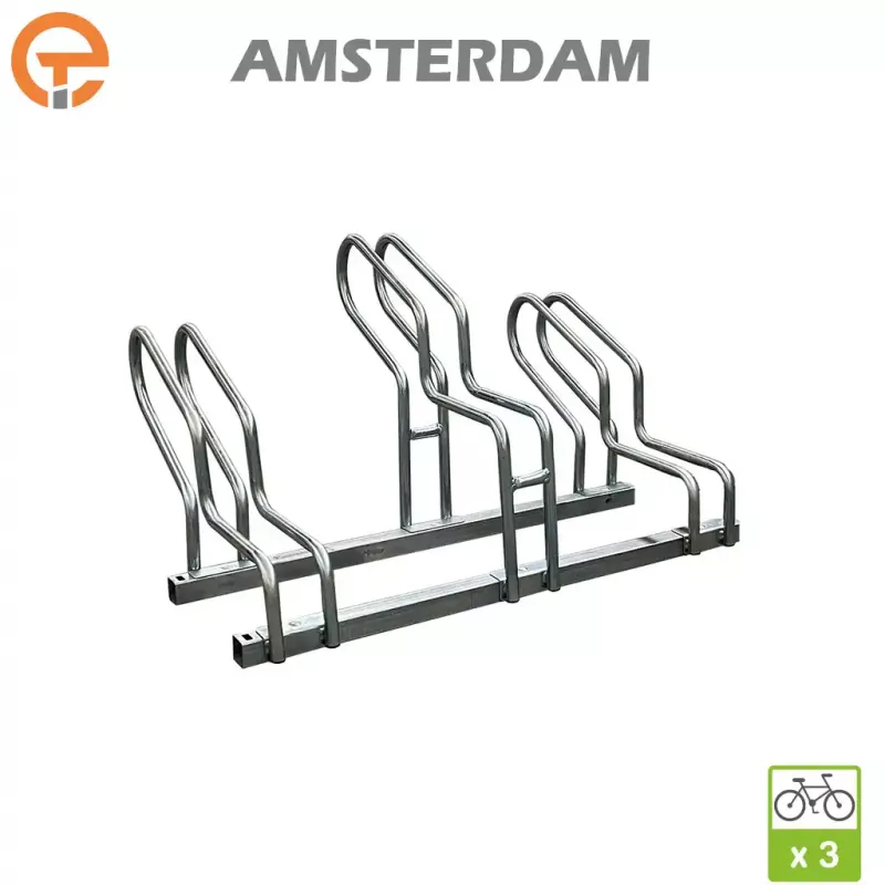 Râtelier Support vélos 2 niveaux AMSTERDAM