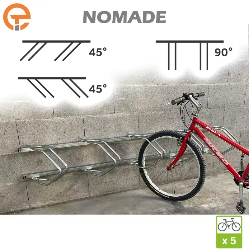 Rack Range vélos mural NOMADE