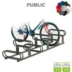 Râtelier Support Vélos PUBLIC sur 2 Niveaux