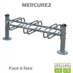 Rack Range Vélos à platine MERCURE2 Double face