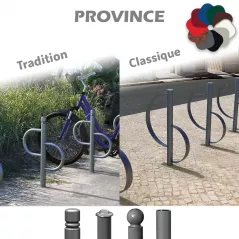 Appui support vélos PROVINCE à sceller