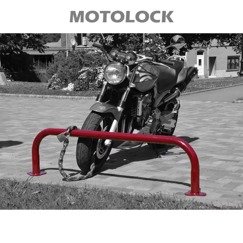 Arceau accroche motos à platine