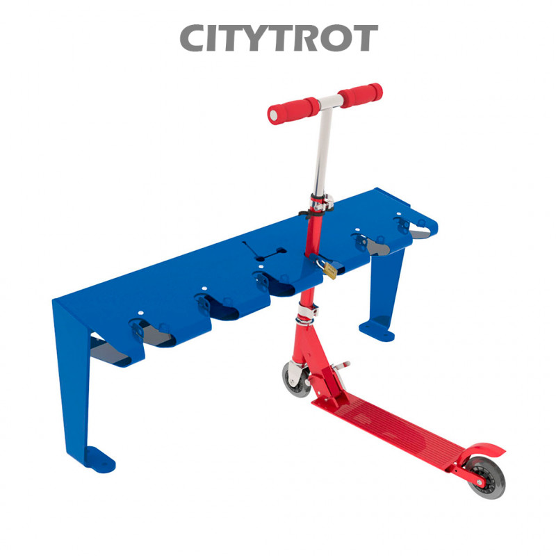 Range Trottinettes 6 places Cadenassables