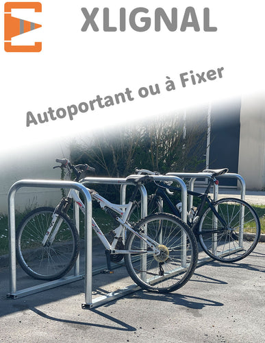 Range vélo au sol modulable, support pour vélos au sol, pose vélo au sol en  acier - DMC Direct