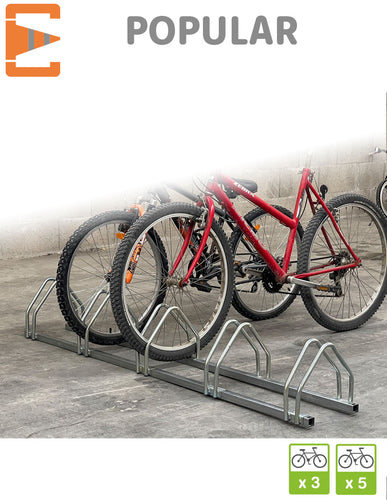 Râtelier range vélos 5 places - longueur 133 cm