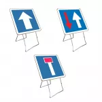 Panneaux d'indication temporaire type CK