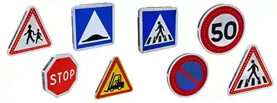 Collection  Panneaux Routiers Lumineux 